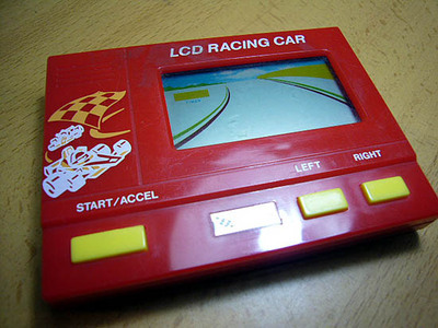 Details about   CAR RACING Handheld LCD Electronic Game WORKING 