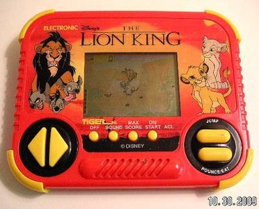 lion king handheld game