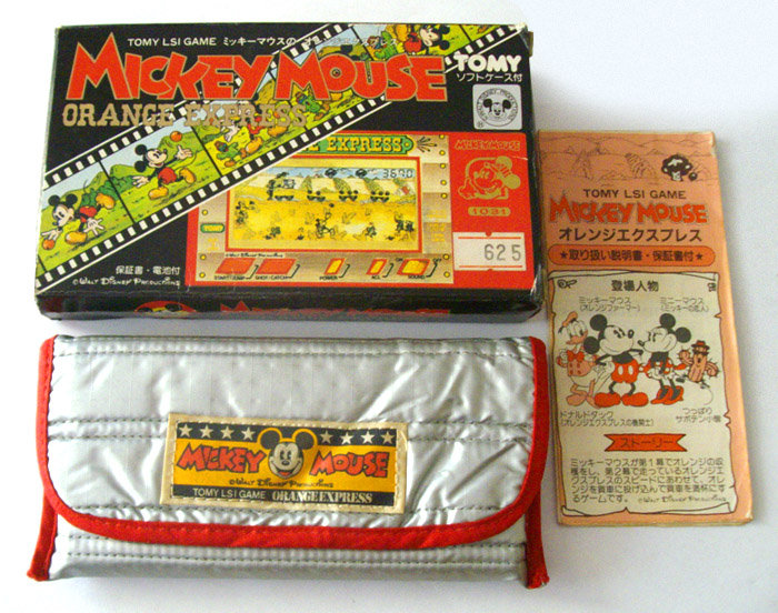 Handheld Empire - game | Tomy : Mickey Mouse Orange Express