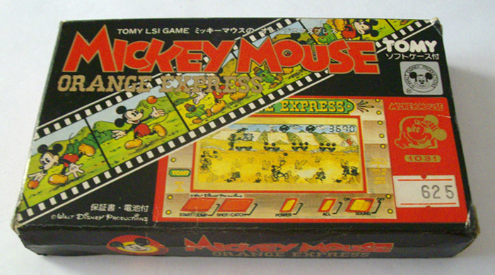 Handheld Empire - game | Tomy : Mickey Mouse Orange Express