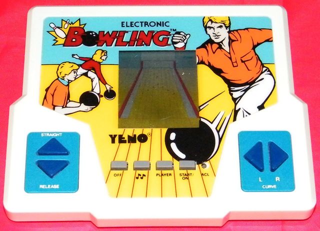Yeno (Tiger Electronics) - Handheld Game - Bowling