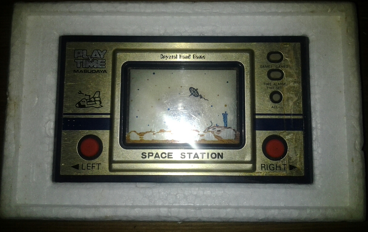通販でクリスマス  STATION(宇宙基地) ゲームウォッチSPACE 携帯用ゲーム本体