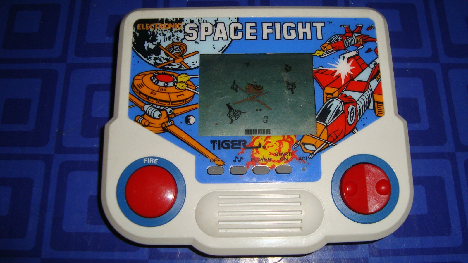 Tiger Electronics Space Fight Handheld Game 