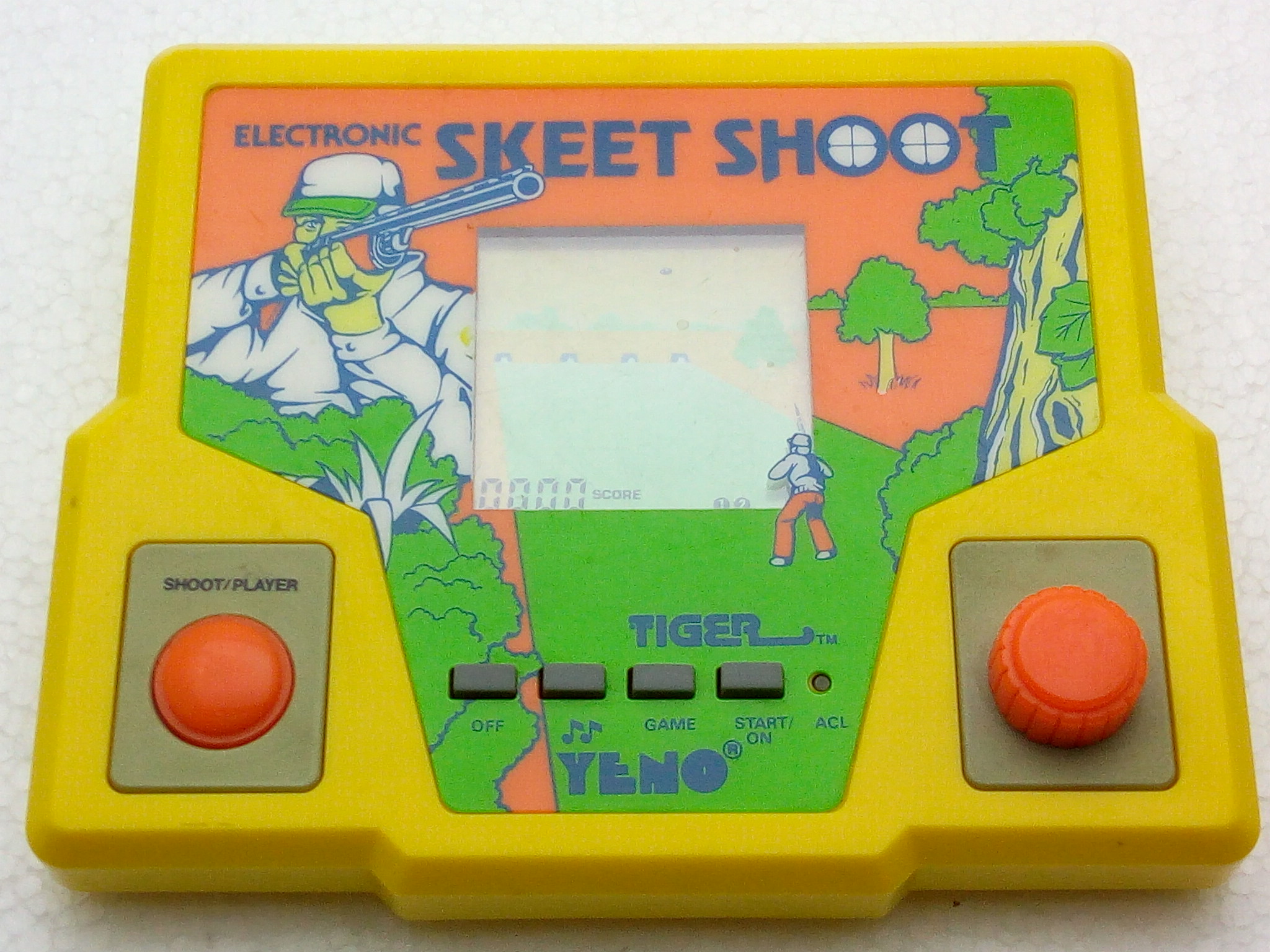 electronic skeet shooting game